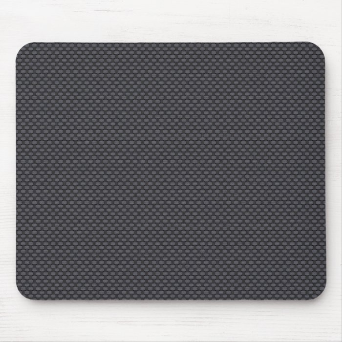 Black carbon fiber mousepads