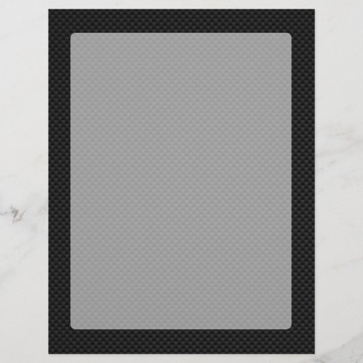 Black Carbon Fiber Print (Front)