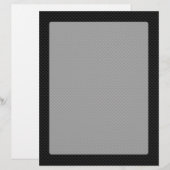 Black Carbon Fiber Print (Front/Back)