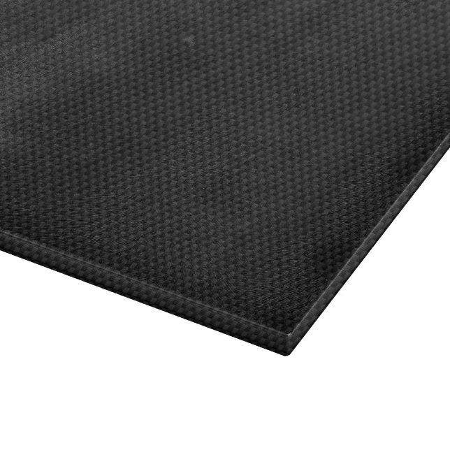 Black Carbon Fiber Print Cutting Board (Corner)