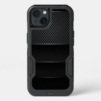 Black Carbon Mesh - Customize iPhone 13 Case
