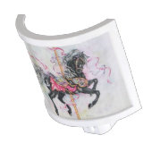 Black Carousel Horse Night Light (Angled)