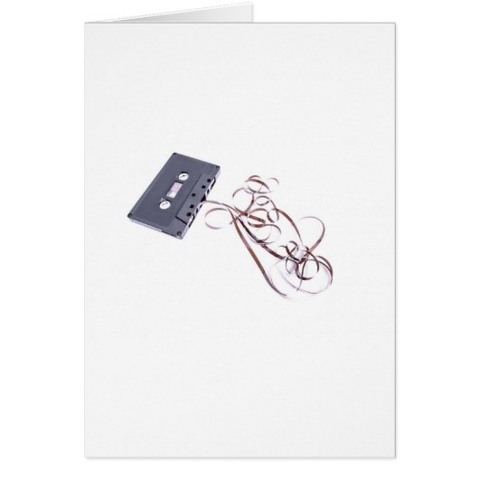 black cassette tape cards (Front)