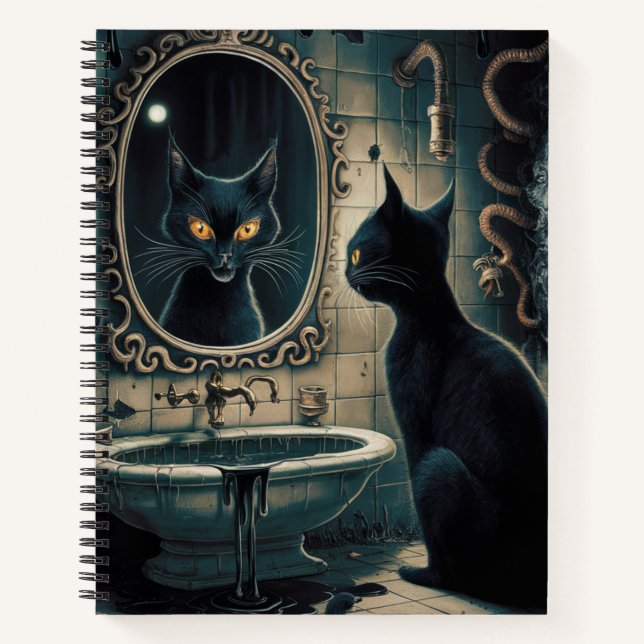 Black Cat 02 notebook (Front)