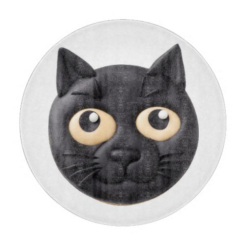 Black Cat 3D Inspired Cutting Board