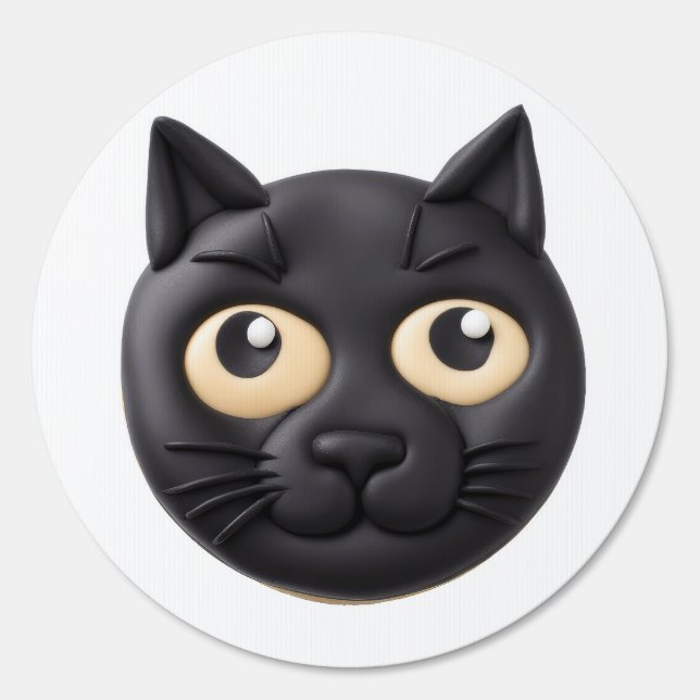 Black Cat 3D Inspired Sign (Front)