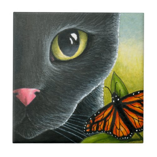 Black Cat 555 Ceramic Tile