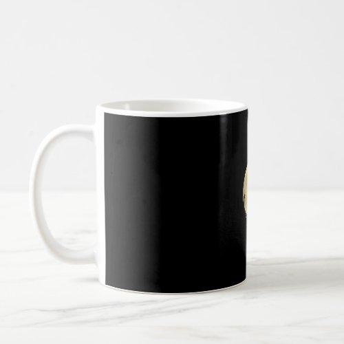 Black Cat and Full Moon Halloween Night  Coffee Mug