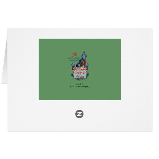 Black Cat and Magnolia (Back Horizontal)