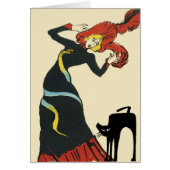 Black Cat and Scared Woman (Front)