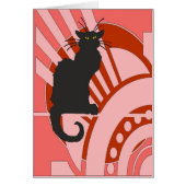 Black Cat Art Deco (Front)