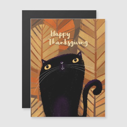 Black Cat Autumn (Front/Back)