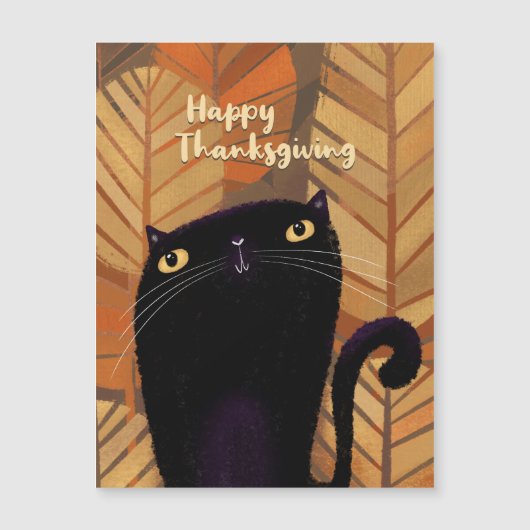 Black Cat Autumn (Front)