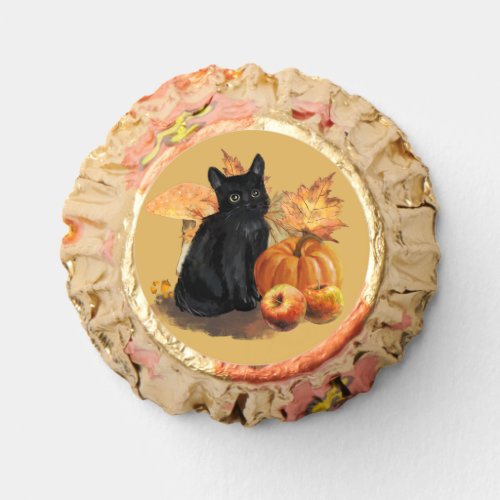 Black Cat Autumn Reeses Peanut Butter Cups