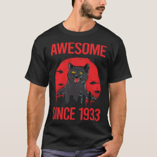 Black Cat - Awesome Since 1933 T-Shirt