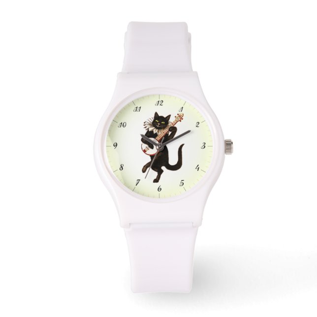 BLACK CAT BANJOS WATCH (Front)