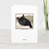 Black Cat Birthday Humor Card | Zazzle