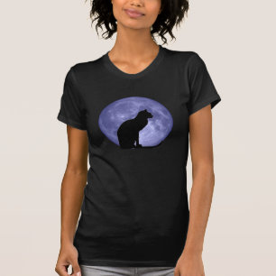 Black Cat, Blue Moon T-Shirt