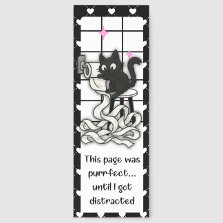 Black Cat Bookmark