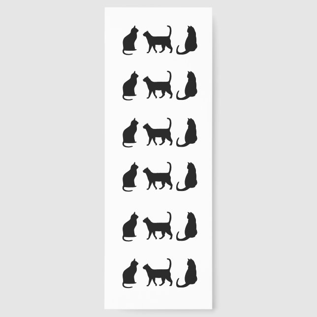 Black Cat Bookmarks (Front)