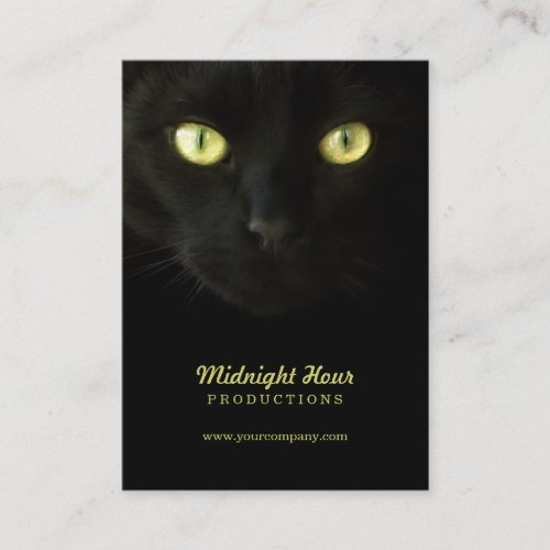 Black Cat business cards