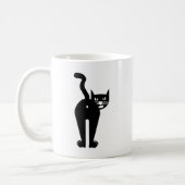 Black Cat butt hole Coffee Mug | Zazzle