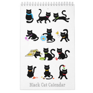 Black Cat Calendar