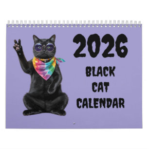 Black Cat Calendar