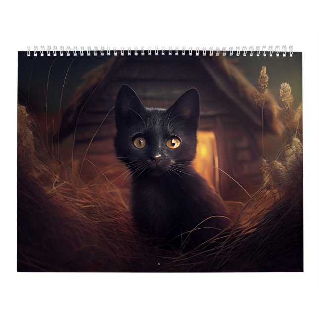Black Cat Calendar (Cover)