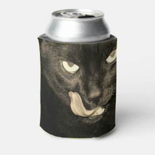 Black Cat Can Cooler