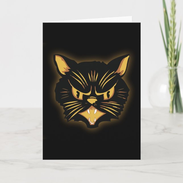 Black Cat Card (Front)