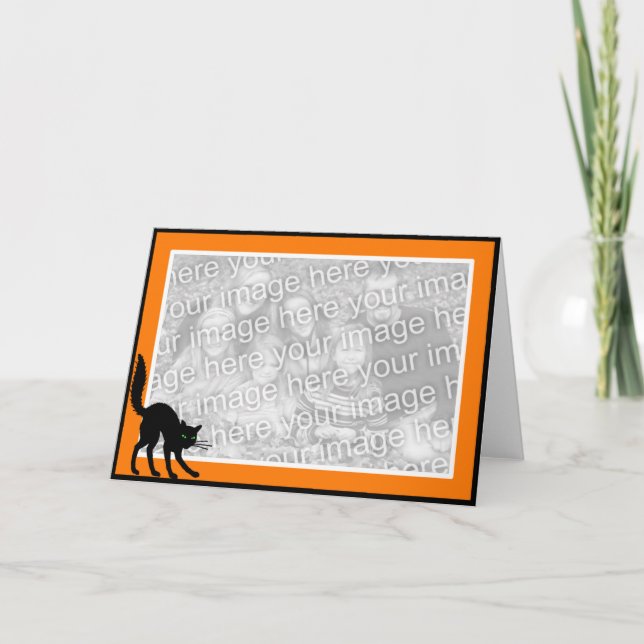 Black Cat Card (Front)