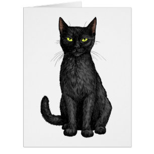Black cat cards