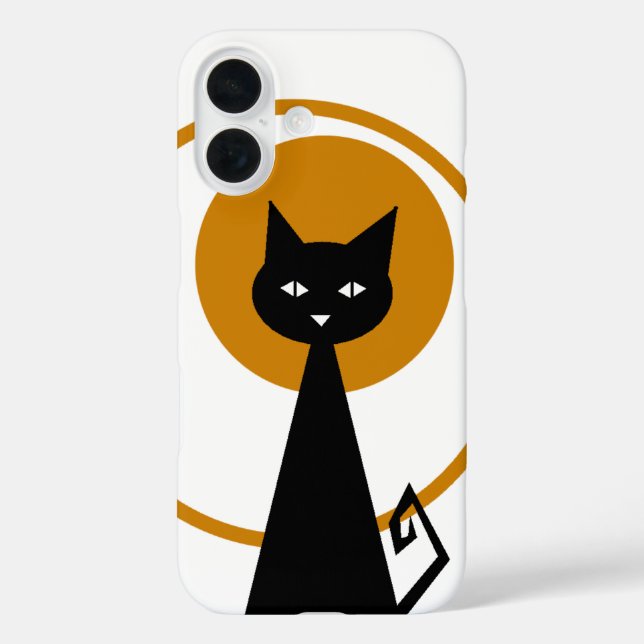 Black Cat Case-Mate iPhone Case (Back)