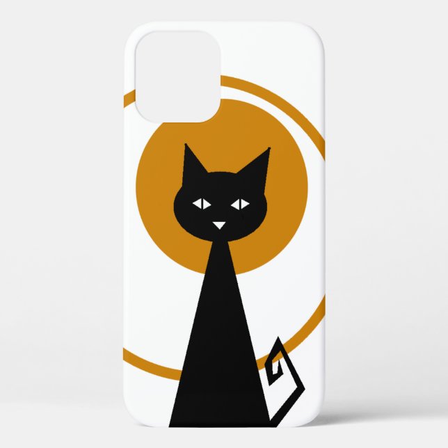 Black Cat Case-Mate iPhone Case (Back)