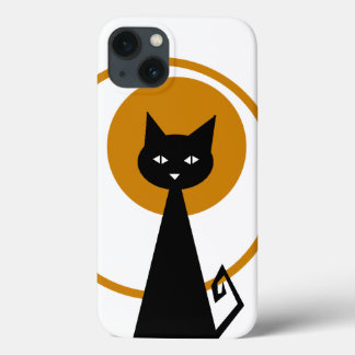 Black Cat iPhone 13 Case