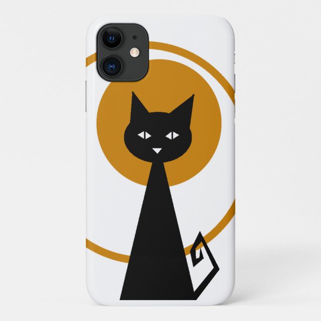 Black Cat Case-Mate iPhone Case (Back)