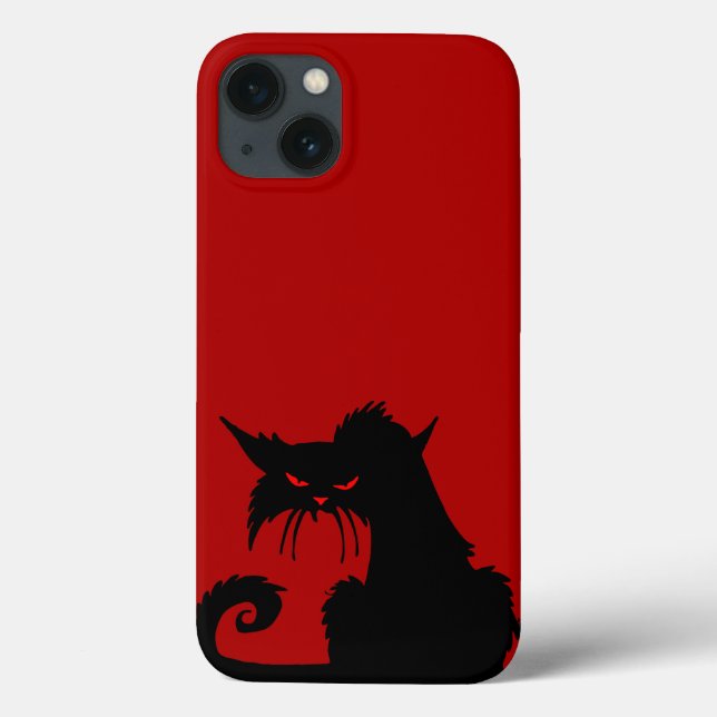 Black Cat Case-Mate iPhone Case (Back)