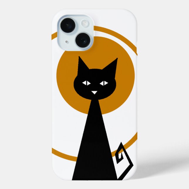 Black Cat Case-Mate iPhone Case (Back)