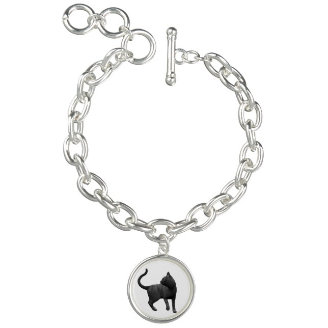 Black Cat Charm Bracelet (Product)