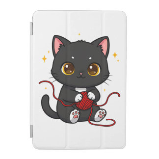 Black Cat Chibi iPad Mini Cover