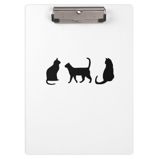 Black Cat Clipboard (Front)