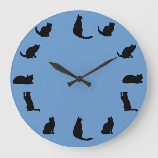 Black Cat Clock