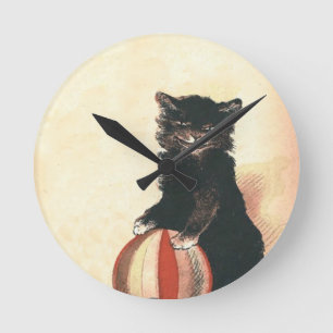 Black Cat Clock