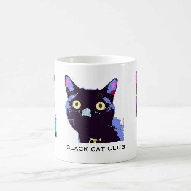 Black Cat Club! mug (Center)