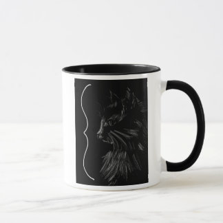 Black Cat Coffee Mug