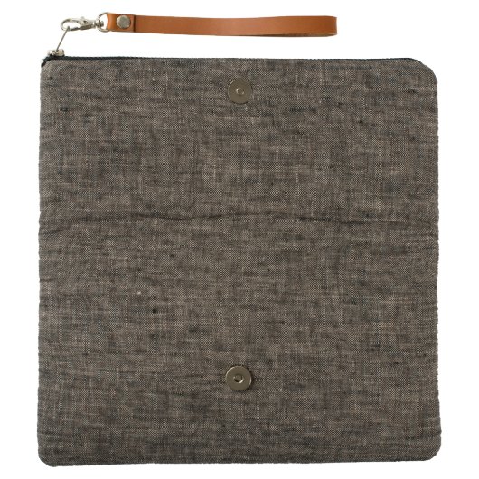 Black Cat Collage Clutch (Inside Open)