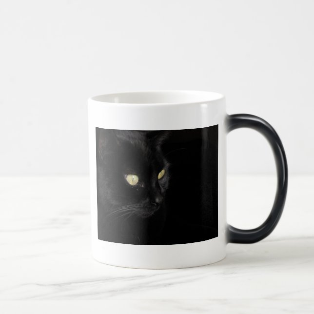 Black Cat Color Morph Mug (Right)
