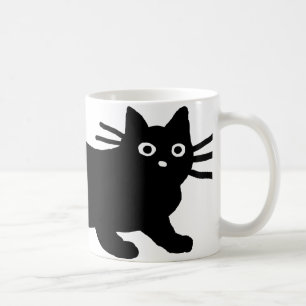 Black Cat Cool Pet Kitty Animal Lover's Coffee Mug