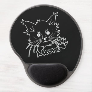 Black Cat custom mousepad